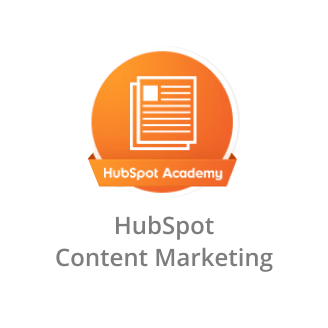 HubSpot Academy Certificate in Content Marketing