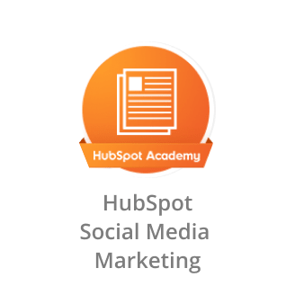 HubSpot Academy Certificate in Social Media Marketing
